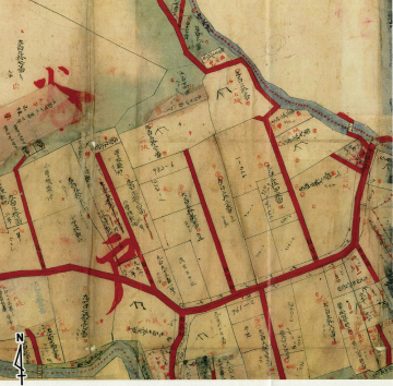 ご先祖が住んでいた場所の地図